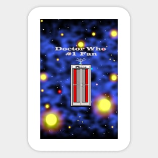 # 1 Doctor Who Fan Sticker